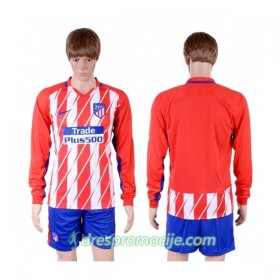 Atlético Madrid Dres Domaći 2017/18 Dugim Rukavima